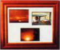 Sunrise to Sunsets: 3 Image frame